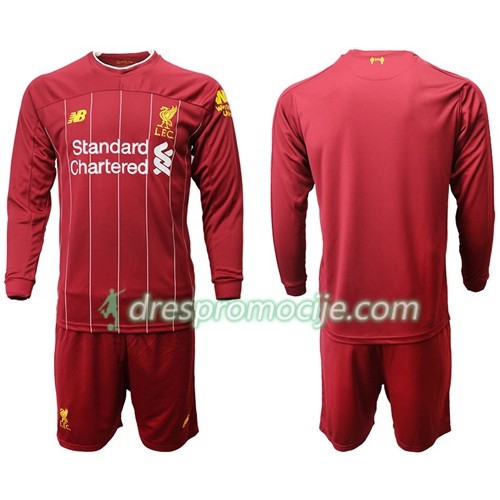Liverpool Dres Dječji Domaći 2019/2020 Dugim Rukavima Liverpool Dres Dječji Domaći 2019/2020 Dugim Rukavima